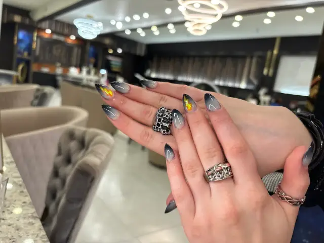 Detailed nail art by NL Nail Lounge & Spa